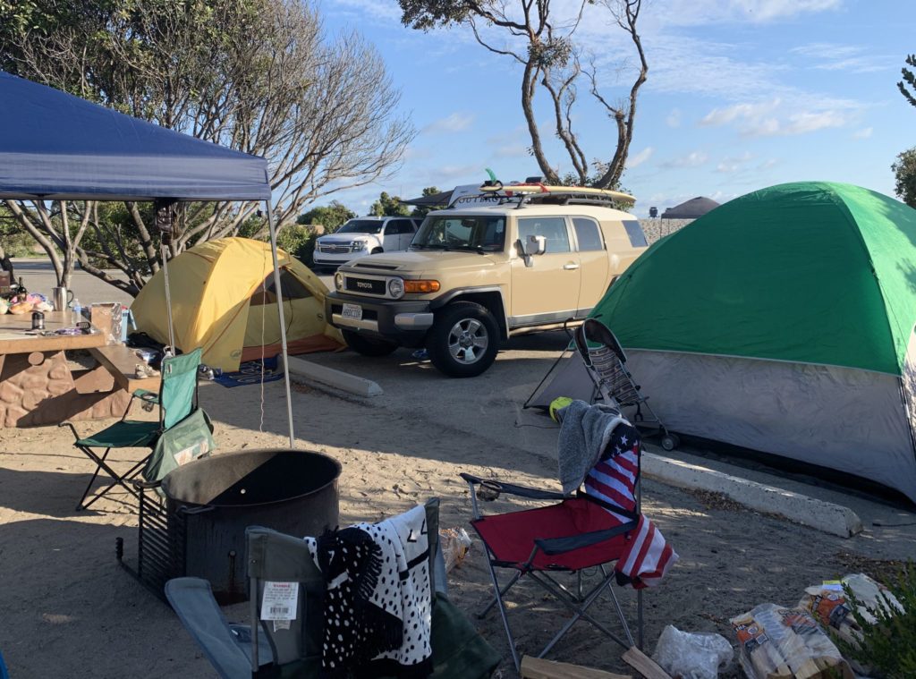 Doheny State Beach Full Campsite